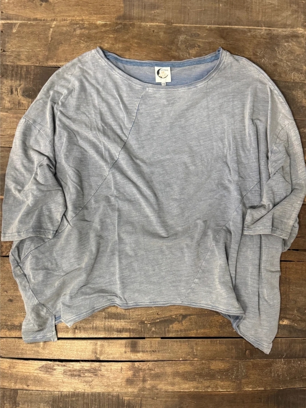 NEW Jaded Gypsy Be Free Top - Vintage Denim - Picture 2 of 2